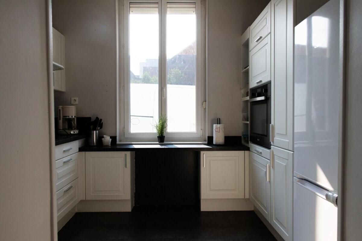 Maison Cosy 4 Chambres, Terrasse, Garage Prive Croix Zewnętrze zdjęcie