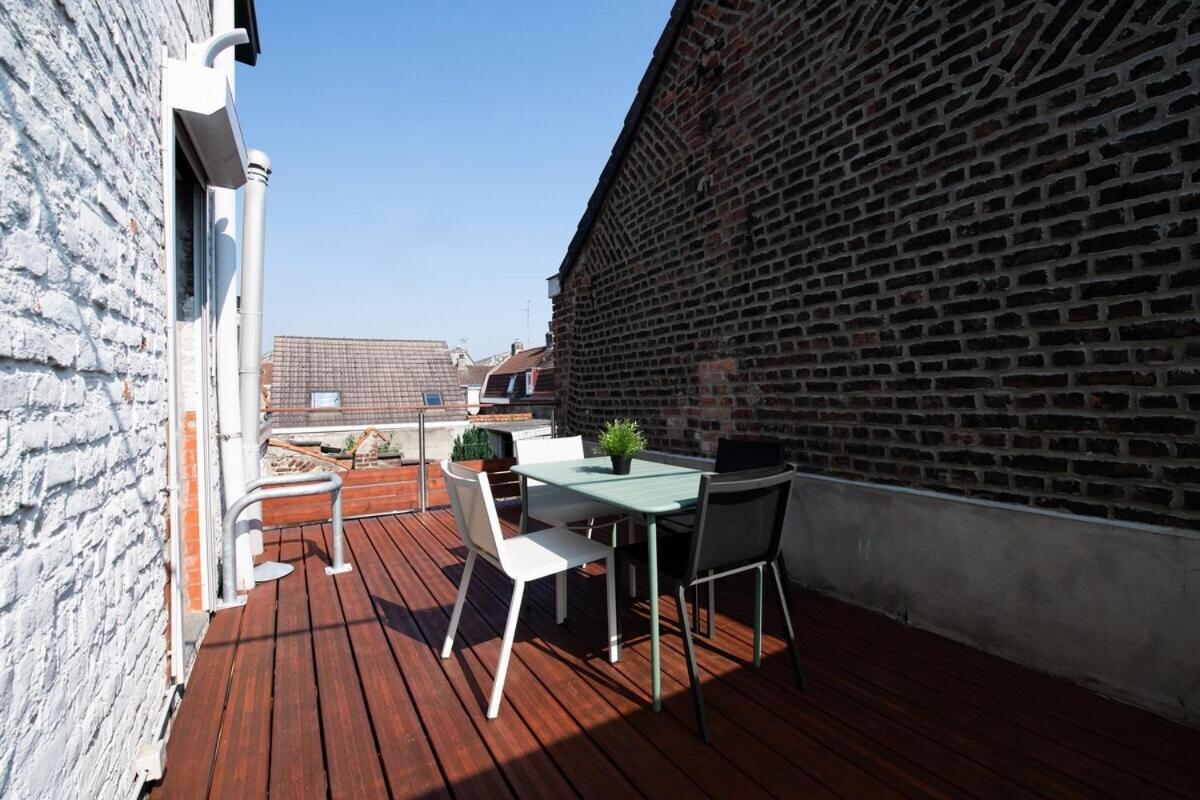 Maison Cosy 4 Chambres, Terrasse, Garage Prive Croix Zewnętrze zdjęcie